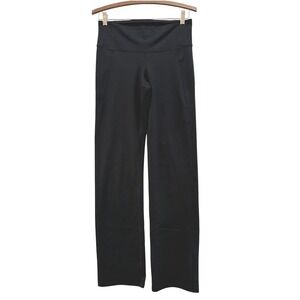 Under Armour Womens Black Straight Leg Athletic Yoga Pants Medium 31" Inseam